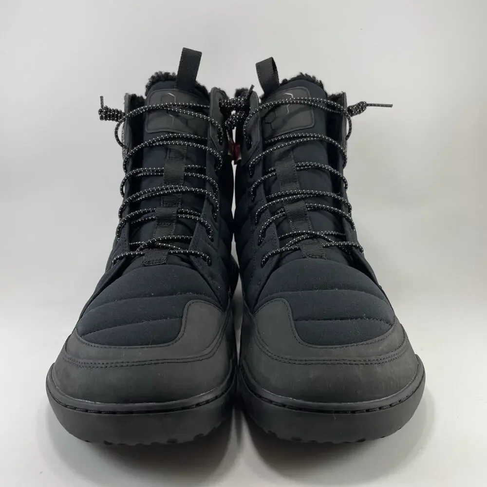 Vivobarefoot Scott Mens US 12 EU 45 Black Insulated Zero Drop Winter Boot